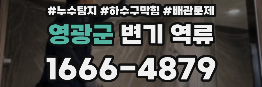 영광군 변기 역류