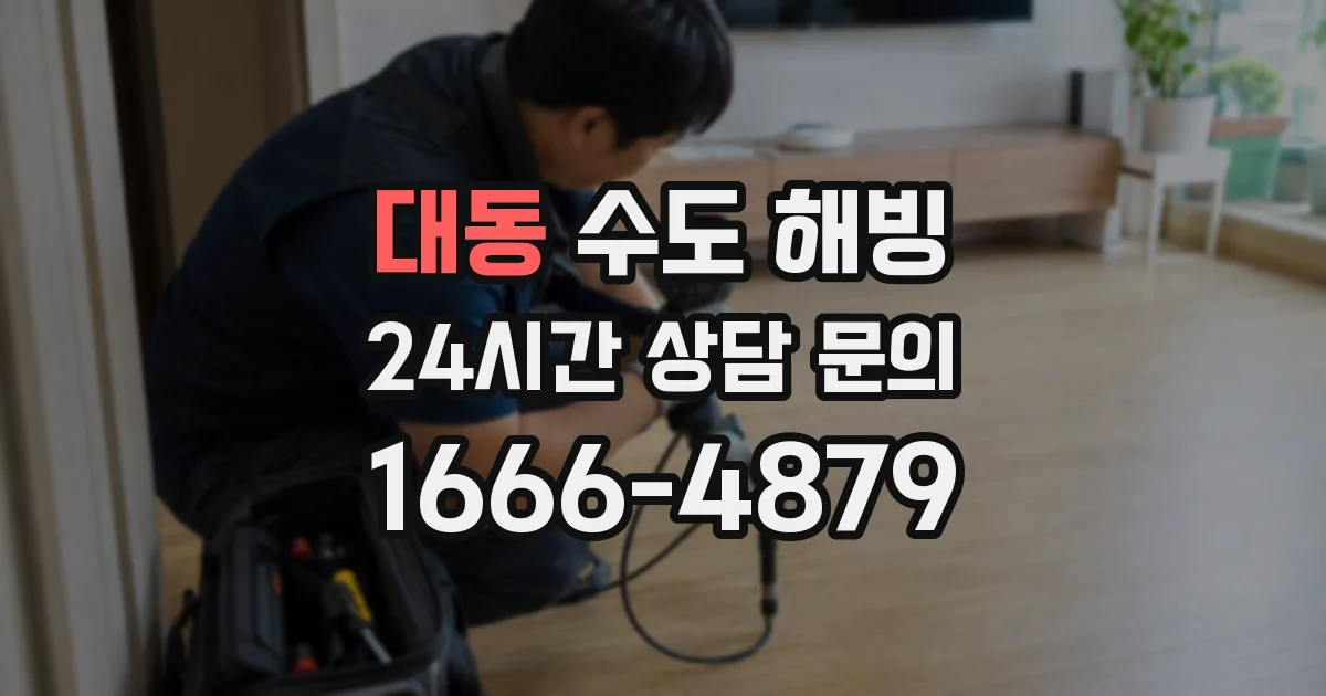 대동 수도 해빙