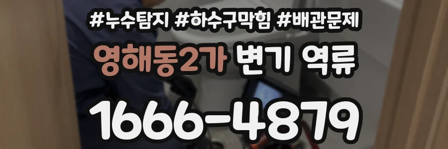 영해동2가 변기 역류