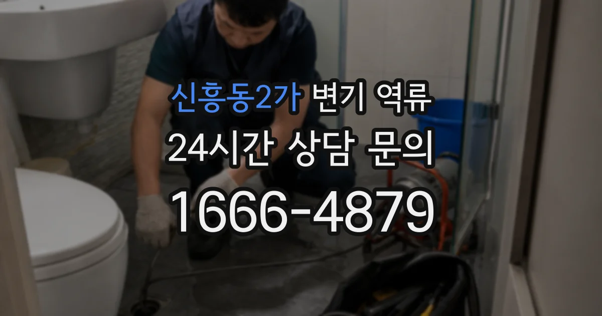 신흥동2가 변기 역류