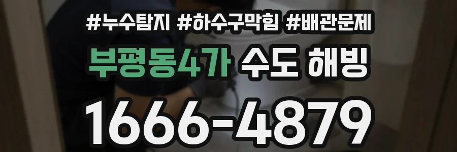 부평동4가 수도 해빙