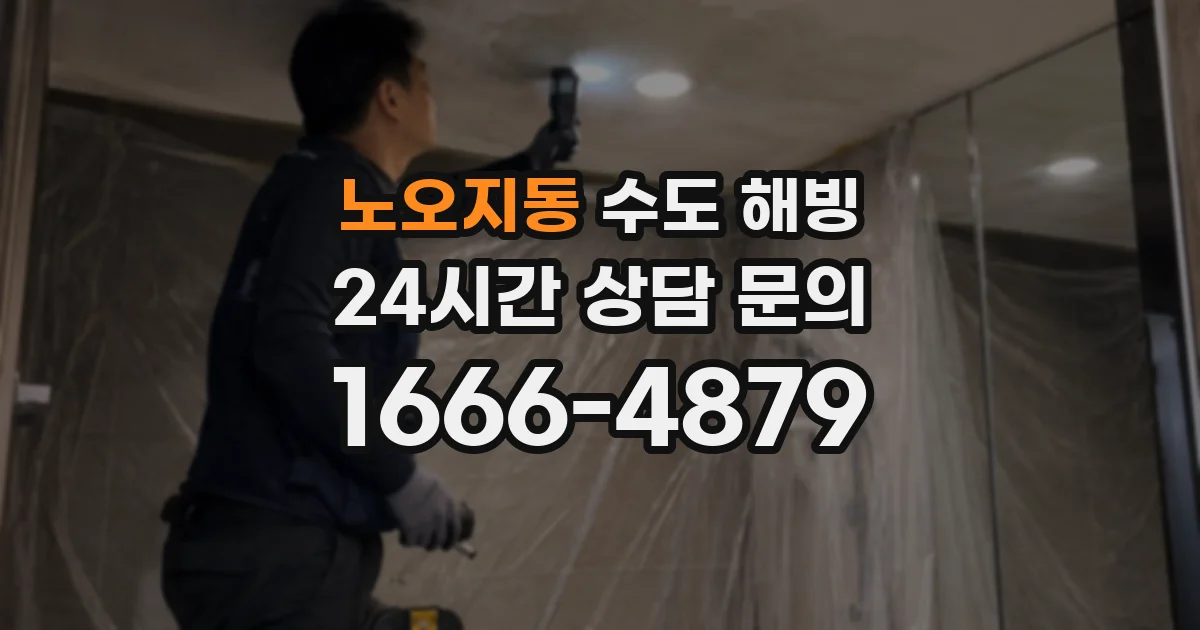 노오지동 수도 해빙