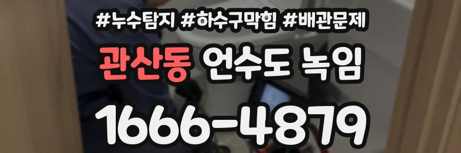 관산동 언수도 녹임