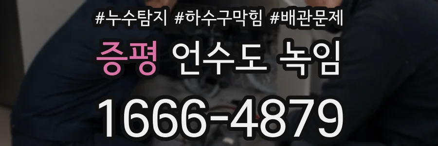 증평 언수도 녹임