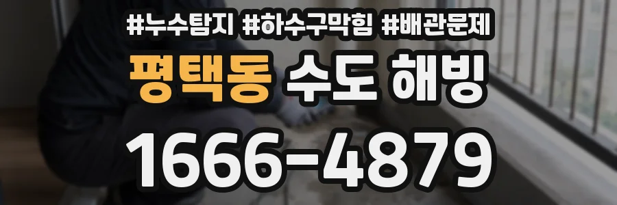 평택동 수도 해빙