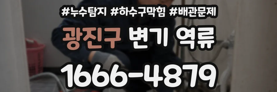 광진구 변기 역류