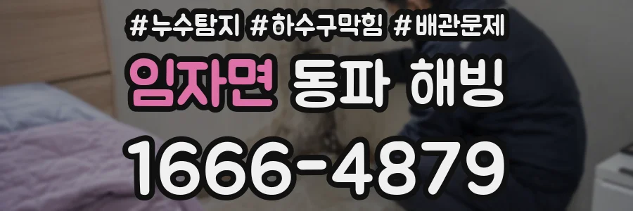 임자면 동파 해빙