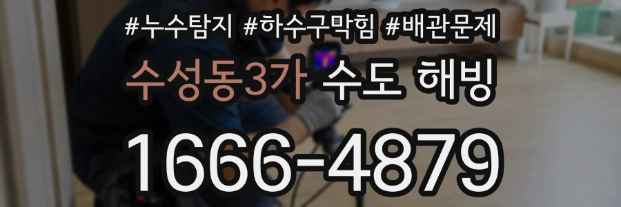 수성동3가 수도 해빙