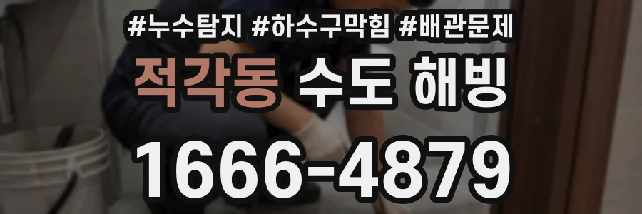 적각동 수도 해빙