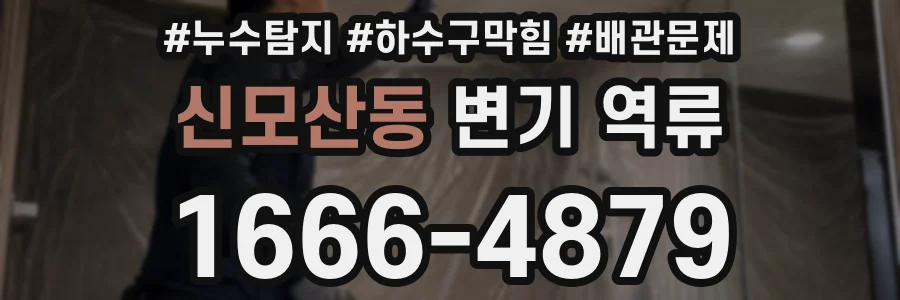 신모산동 변기 역류