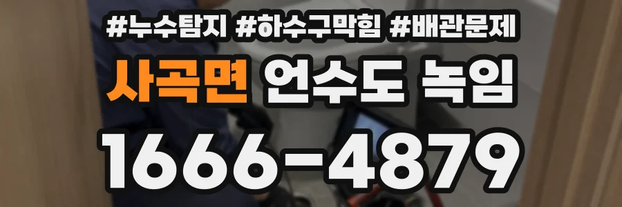 사곡면 언수도 녹임