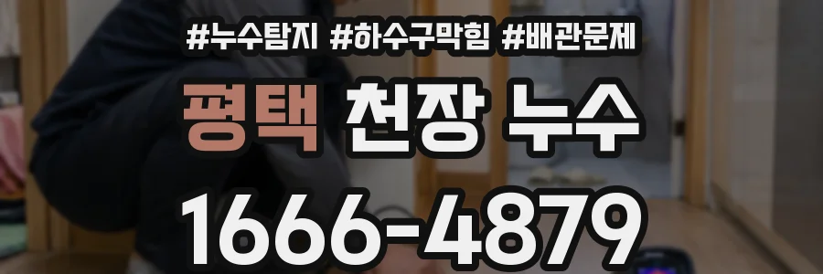 평택 천장 누수