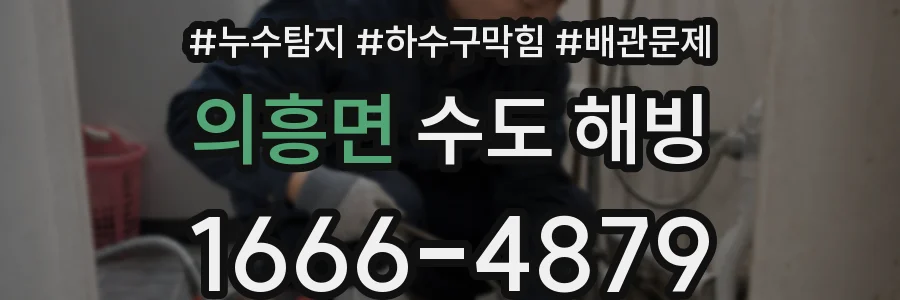 의흥면 수도 해빙