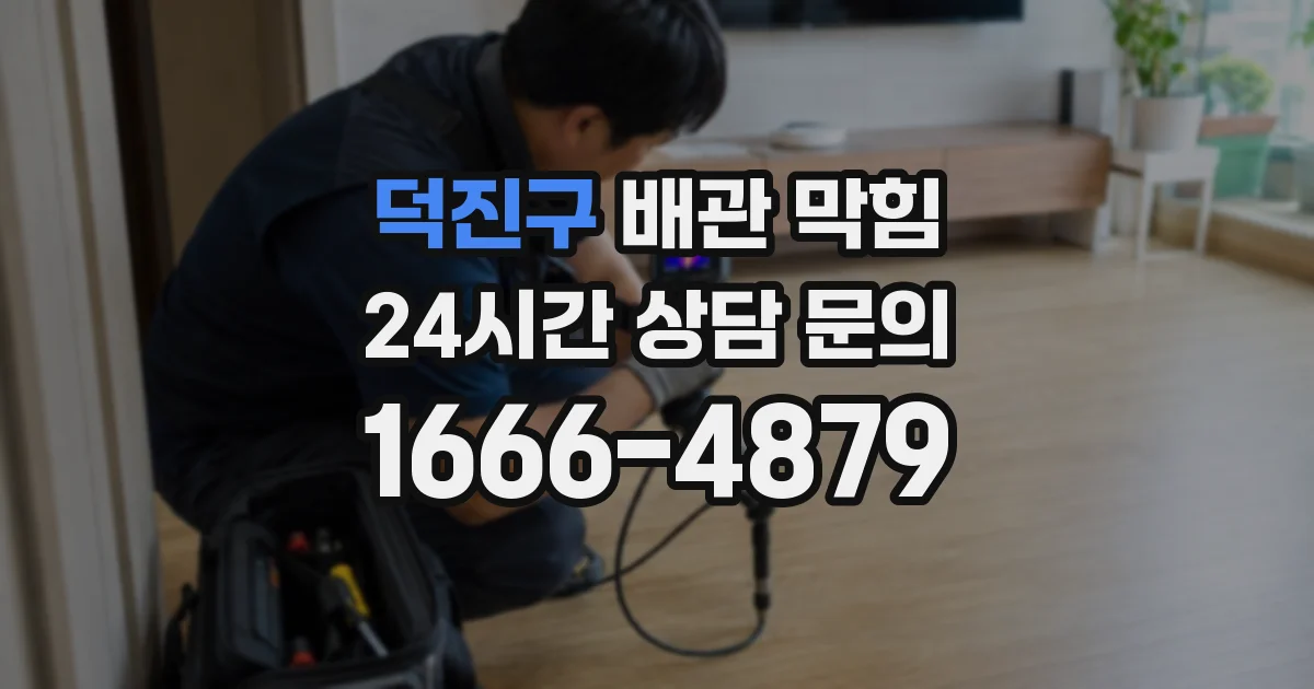 덕진구 배관 막힘