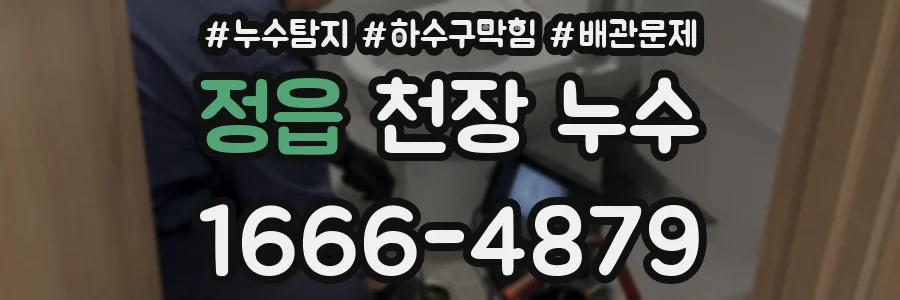 정읍 천장 누수
