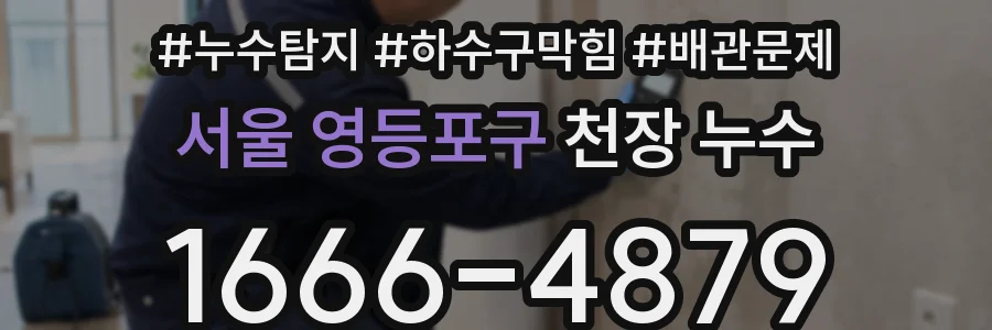 서울 영등포구 천장 누수