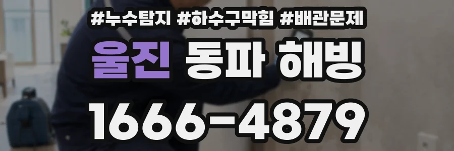 울진 동파 해빙