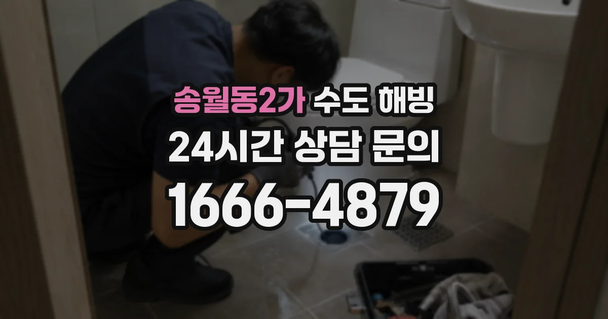 송월동2가 수도 해빙