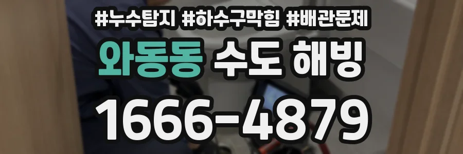 와동동 수도 해빙