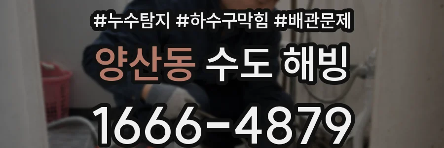 양산동 수도 해빙
