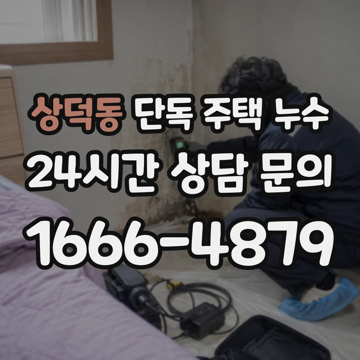 상덕동 단독 주택 누수