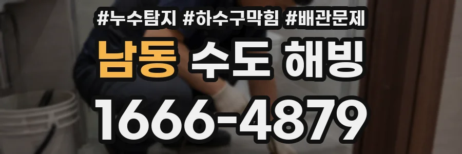남동 수도 해빙