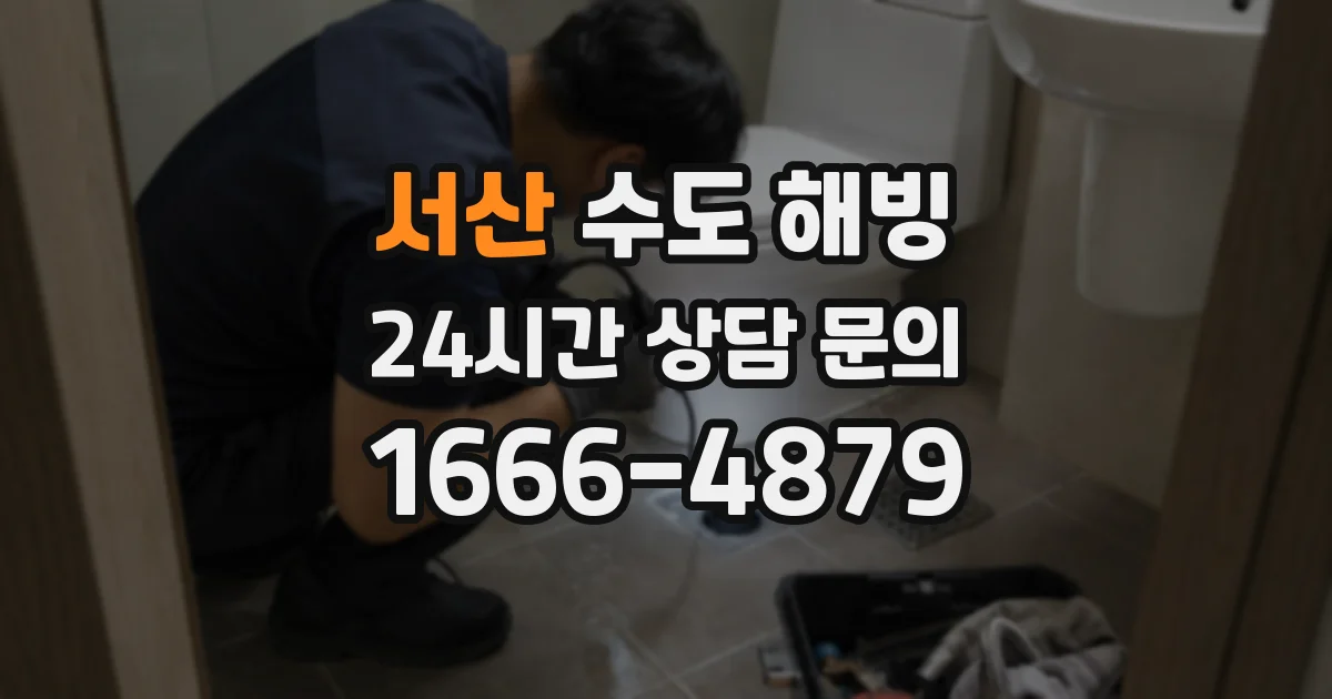 서산 수도 해빙