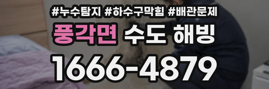 풍각면 수도 해빙