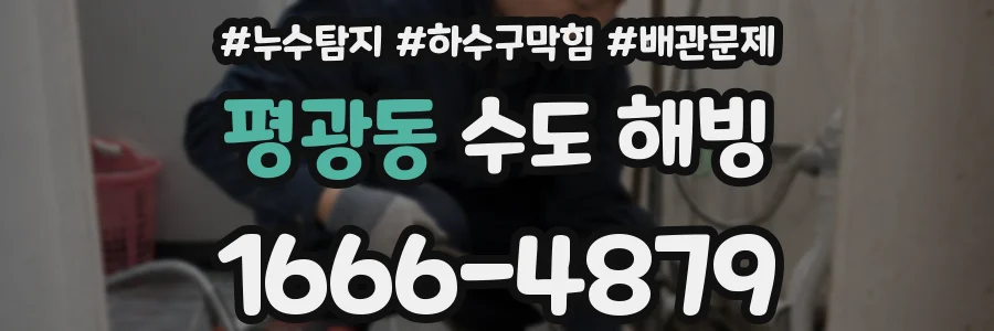 평광동 수도 해빙