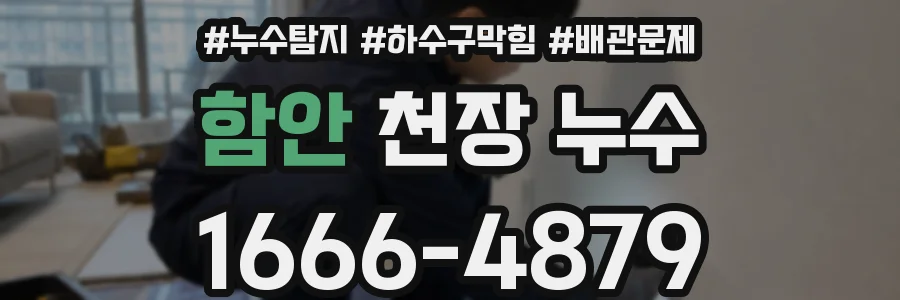 함안 천장 누수