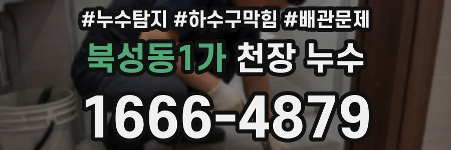 북성동1가 천장 누수