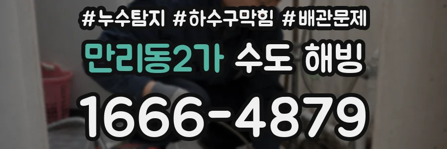 만리동2가 수도 해빙