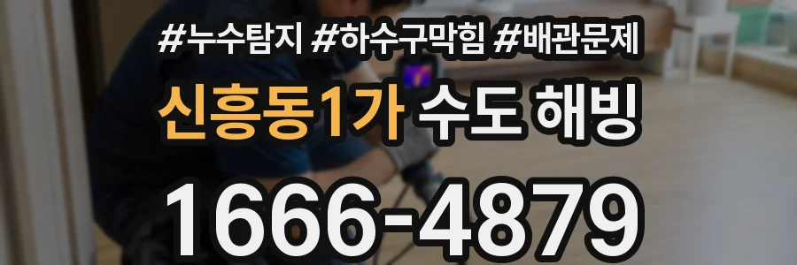 신흥동1가 수도 해빙