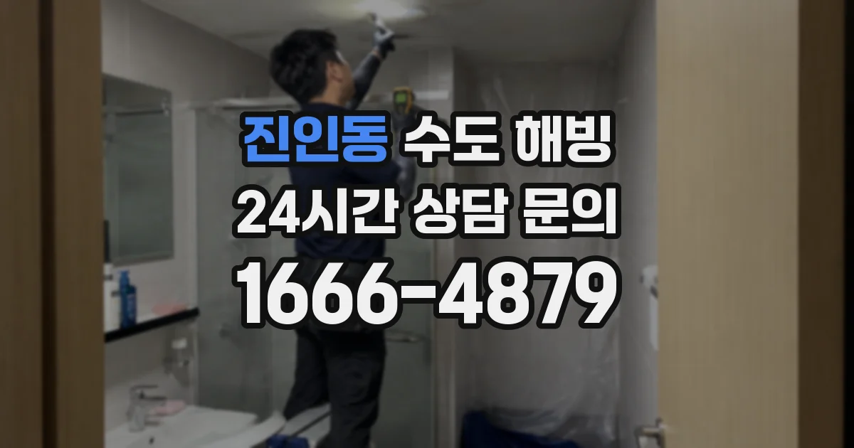 진인동 수도 해빙