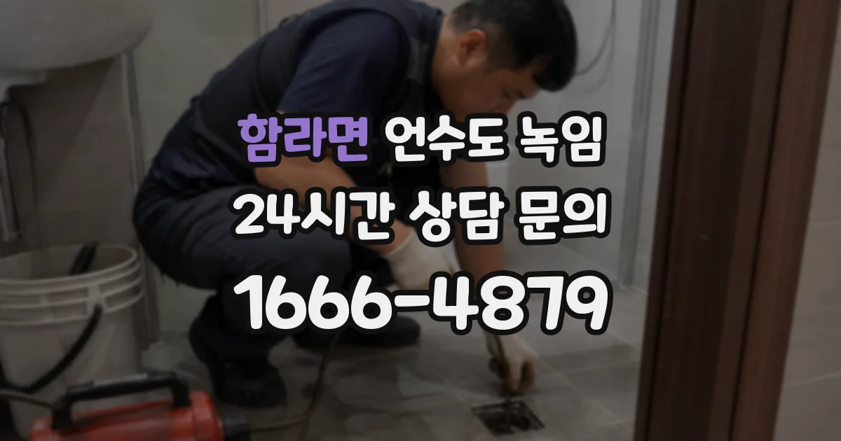 함라면 언수도 녹임