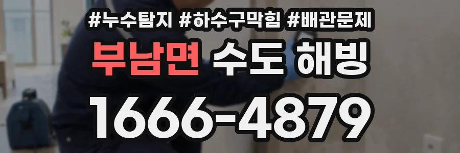 부남면 수도 해빙