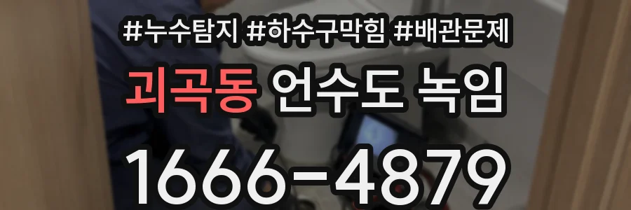 괴곡동 언수도 녹임