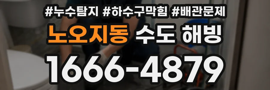 노오지동 수도 해빙