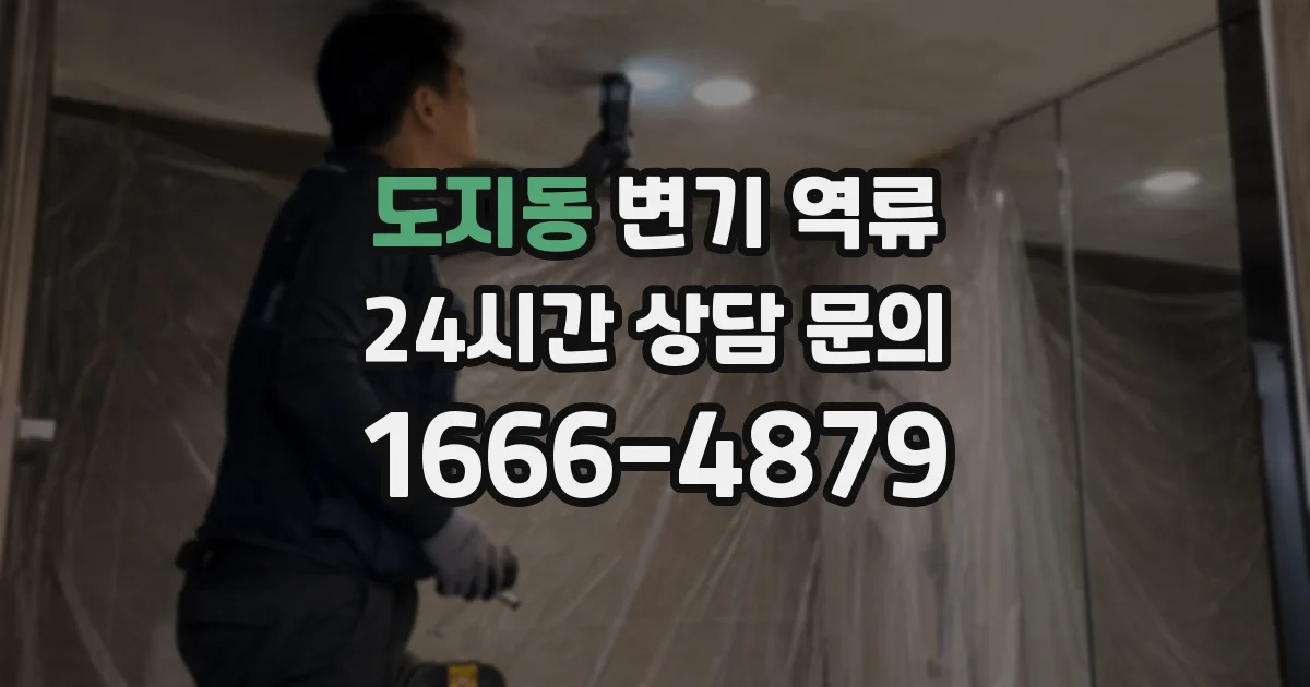 도지동 변기 역류