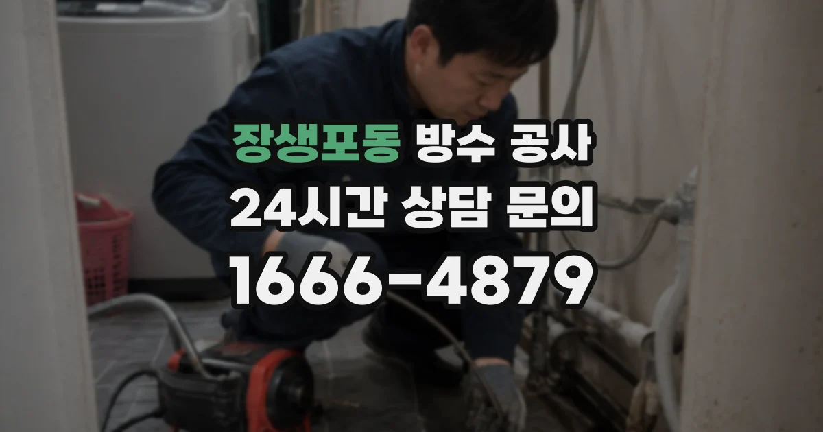 장생포동 방수 공사
