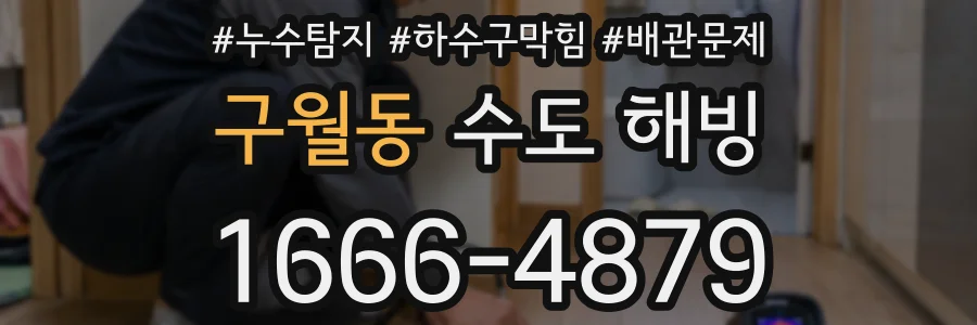 구월동 수도 해빙