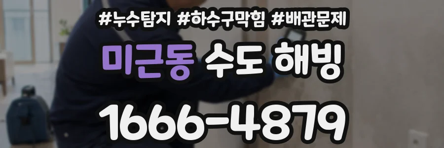 미근동 수도 해빙