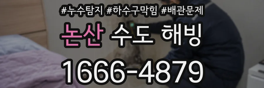 논산 수도 해빙