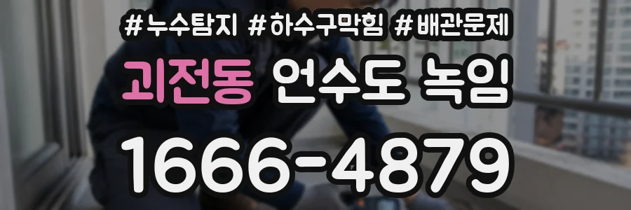 괴전동 언수도 녹임