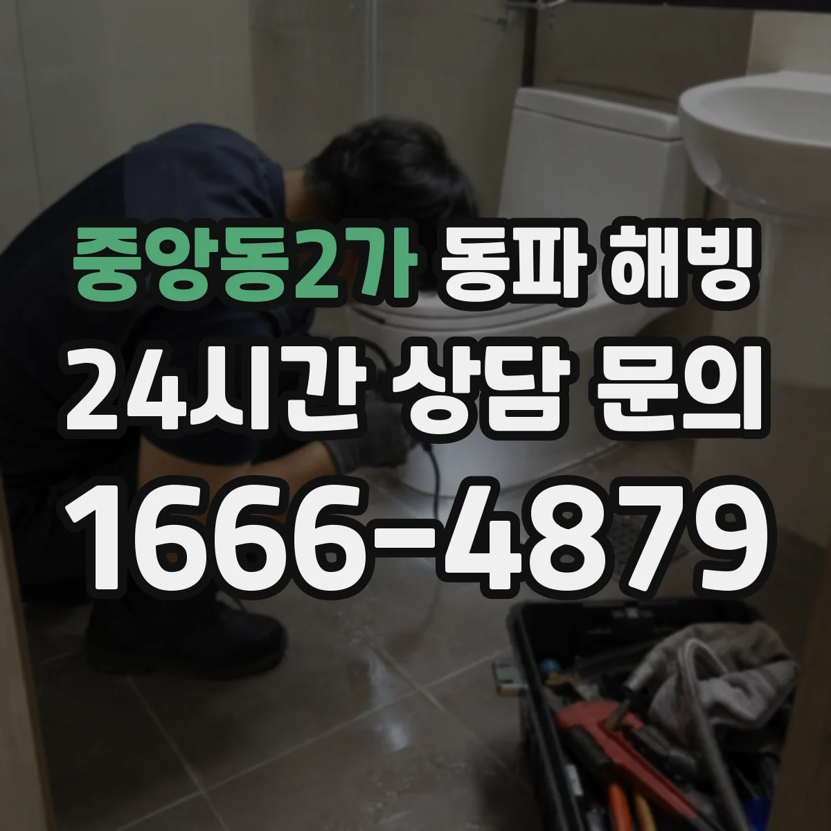 중앙동2가 동파 해빙