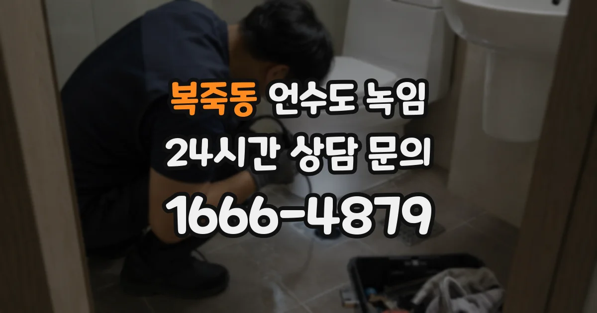 복죽동 언수도 녹임