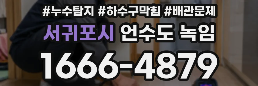 서귀포시 언수도 녹임