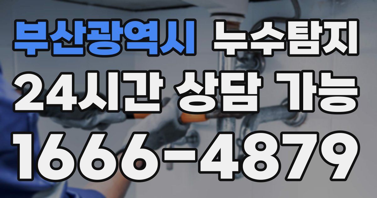 부산광역시 누수