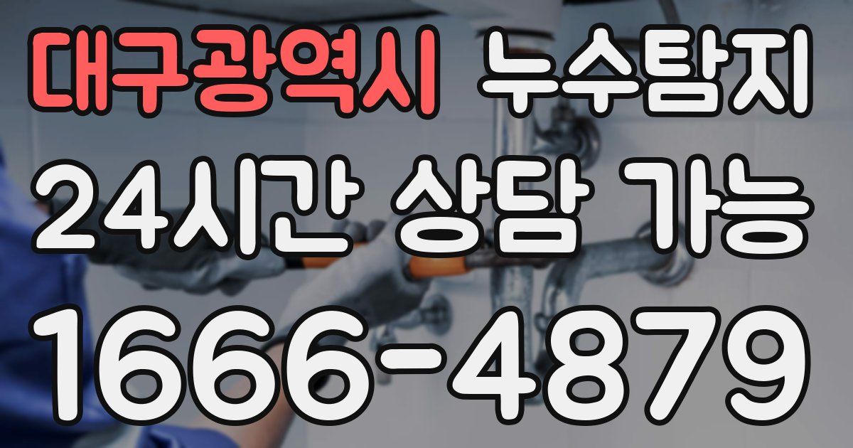 대구광역시 누수