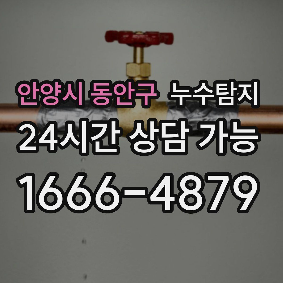 안양시 동안구 누수탐지